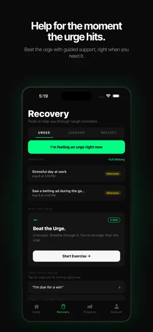 Stakeless: Gambling Recovery screenshot 3