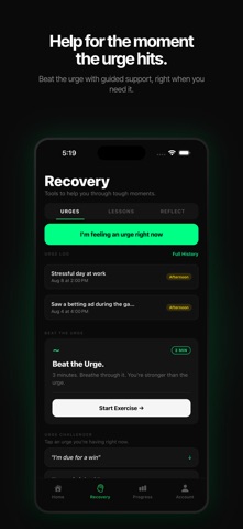 Stakeless: Gambling Recovery Screenshot 3 of 7