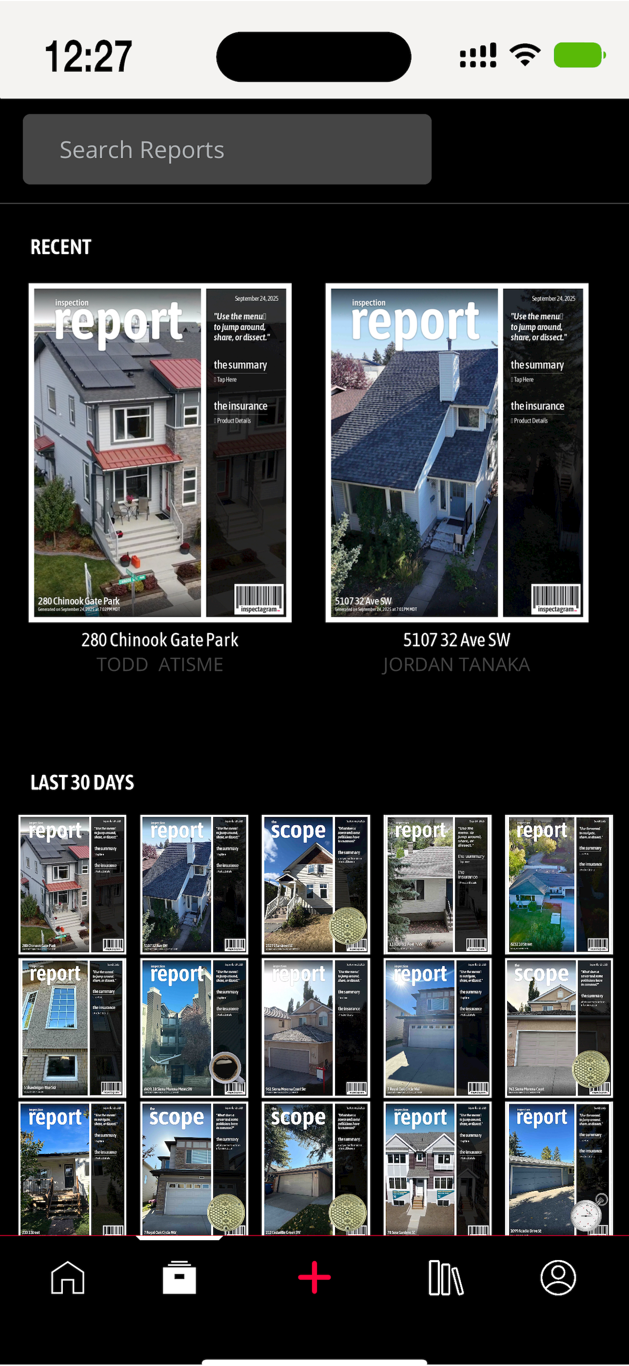 Inspectagram screenshot 2