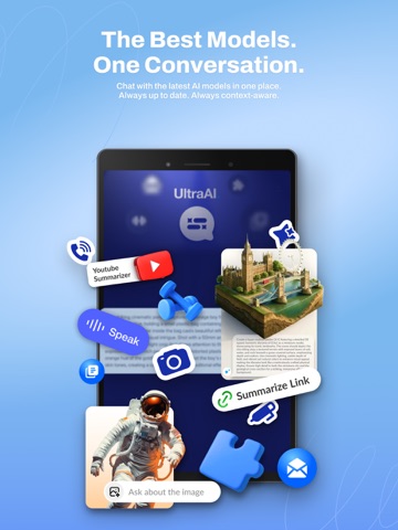 Ultra AI Chat iPad screenshot