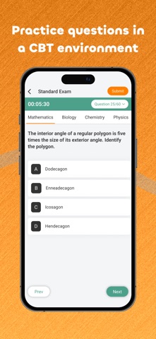 Edubaloo - JAMB CBT + WAEC App iPhone screenshot
