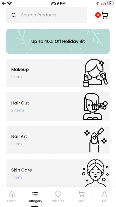SkinBeautySalon Screenshot