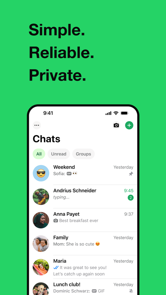 #1. WhatsApp Messenger (macOS) Av: WhatsApp Inc.