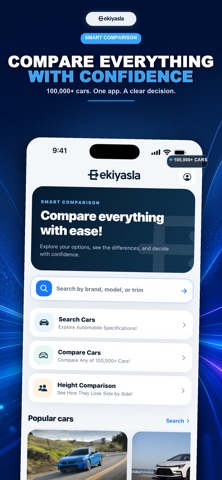 E-Kıyasla: Car Comparison iPhone screenshot 1