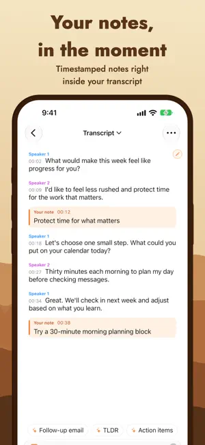 MoosePad: AI Meeting Notes screenshot 3