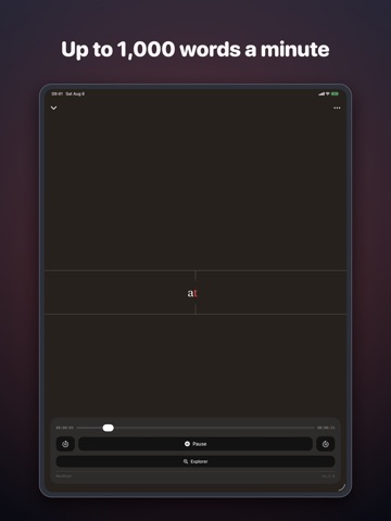 Max Read - Read Faster iPad screenshot