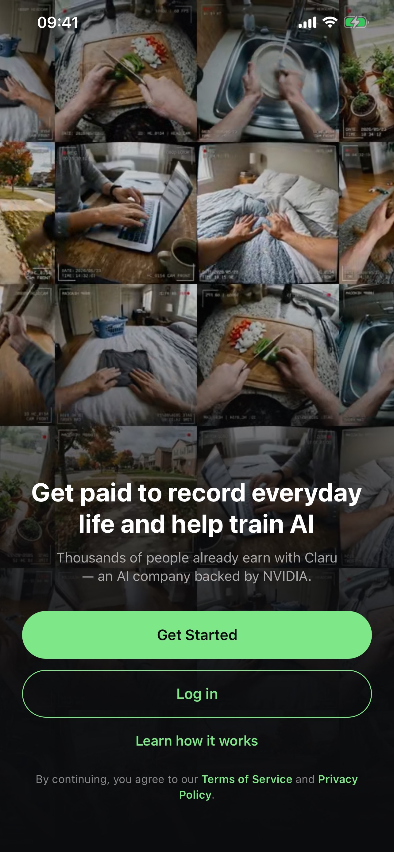 Screenshot 1 of Claru AI