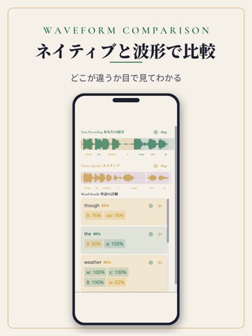 SoundSensei - 英語発音練習 iPad screenshot