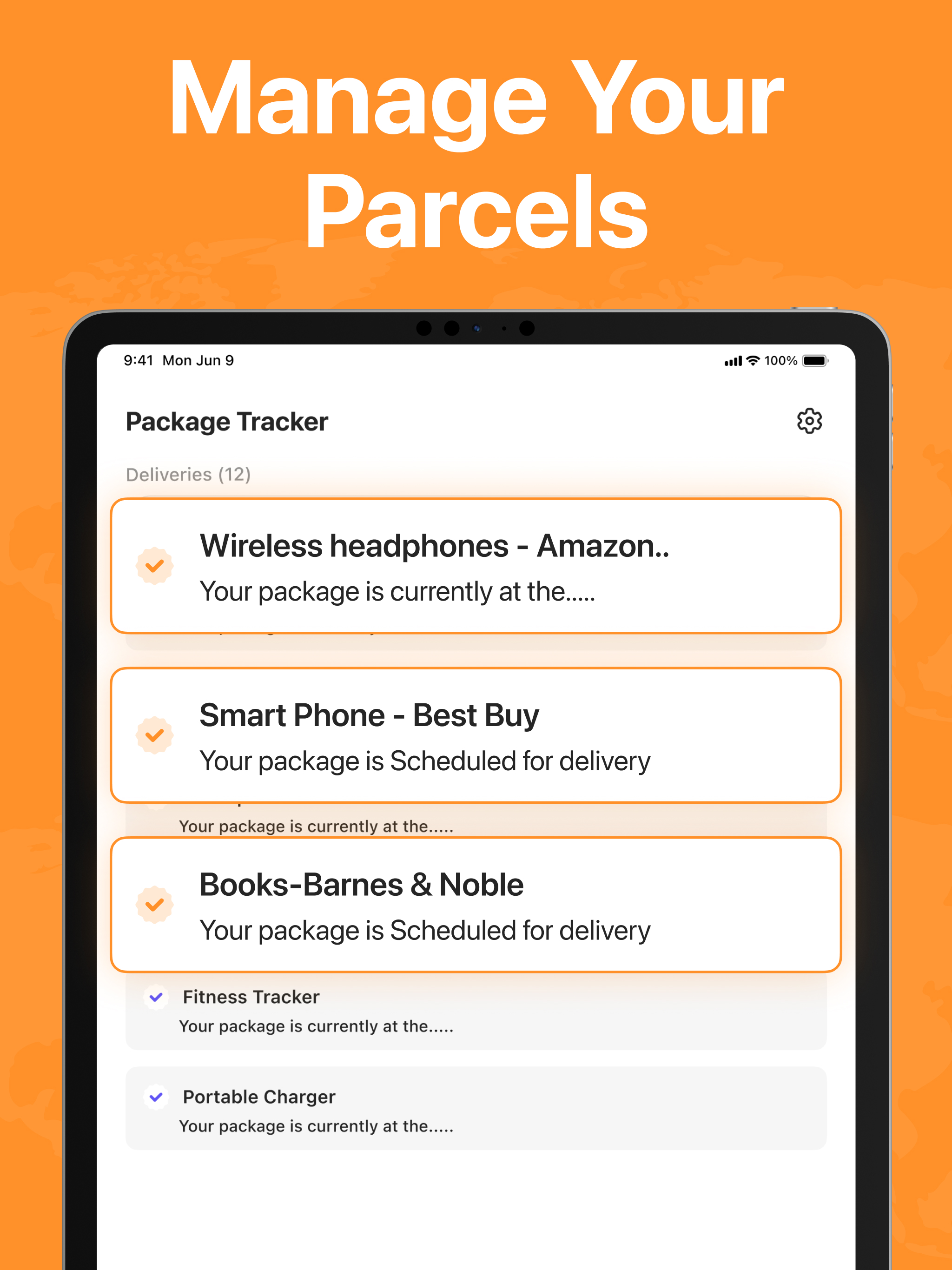Package Tracker ⁃ Track Parcel