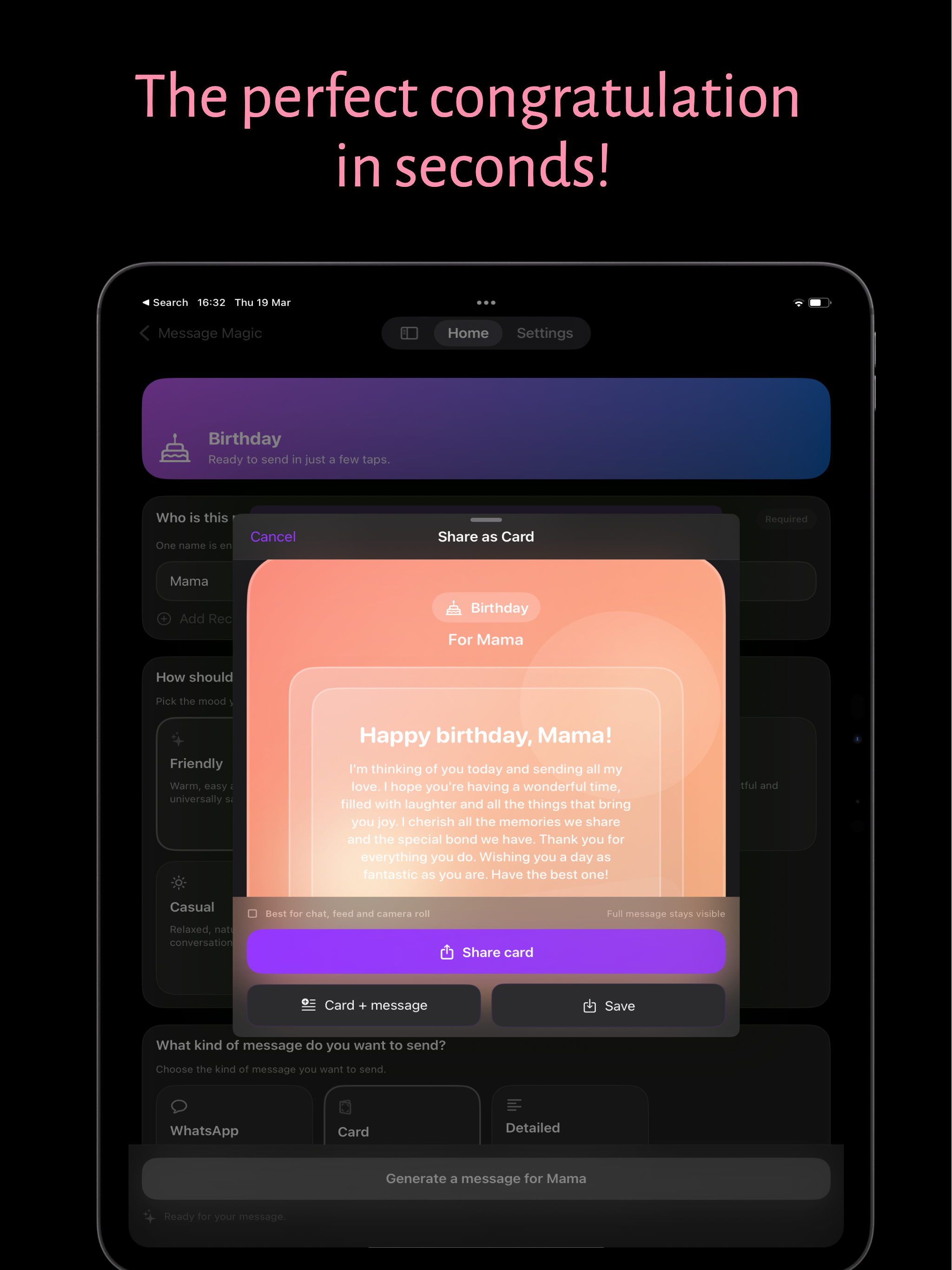Birthday Wishes & Greetings screenshot 8