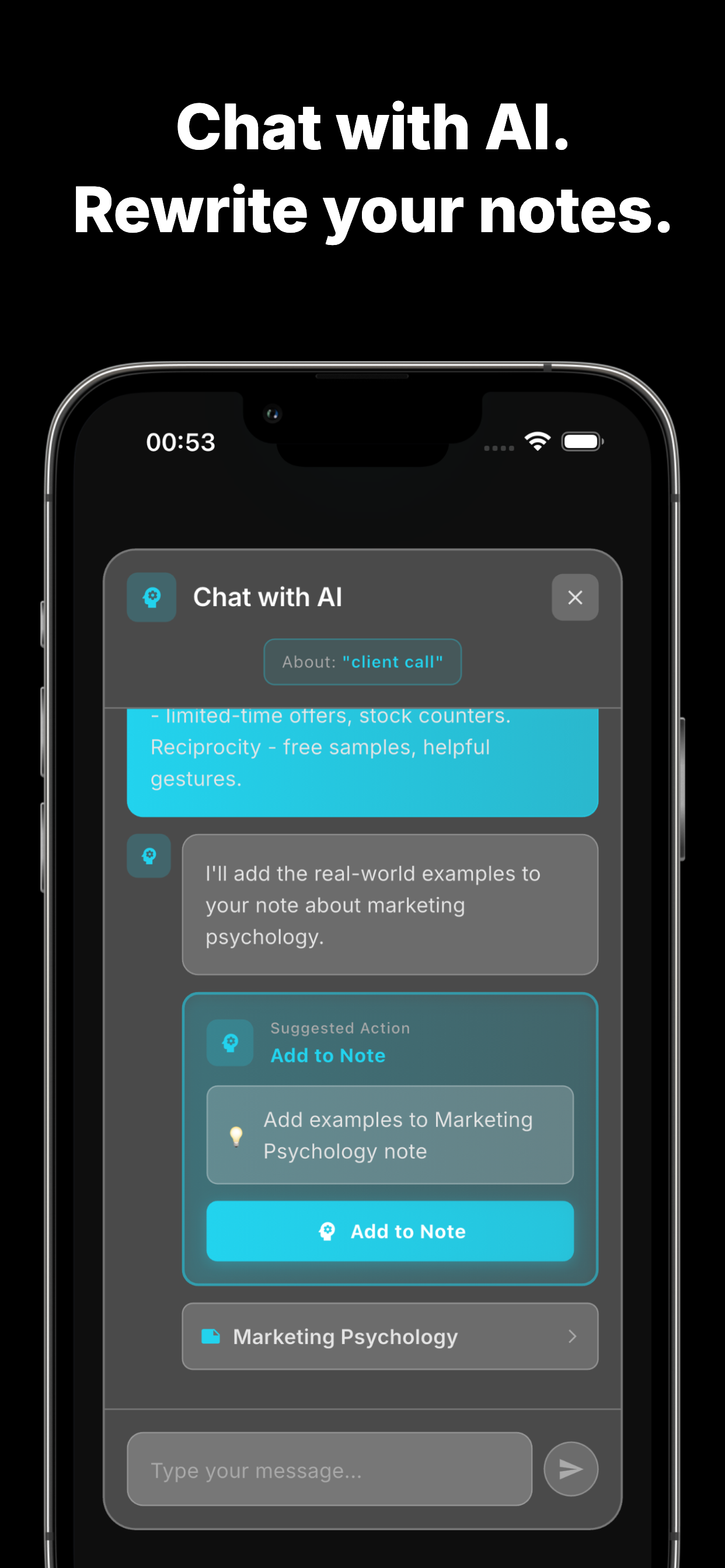 Notie AI - Voice Note Taker