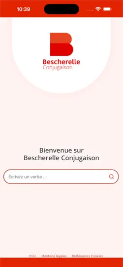 Capture d'écran de Bescherelle Conjugaison sur iPhone 1
