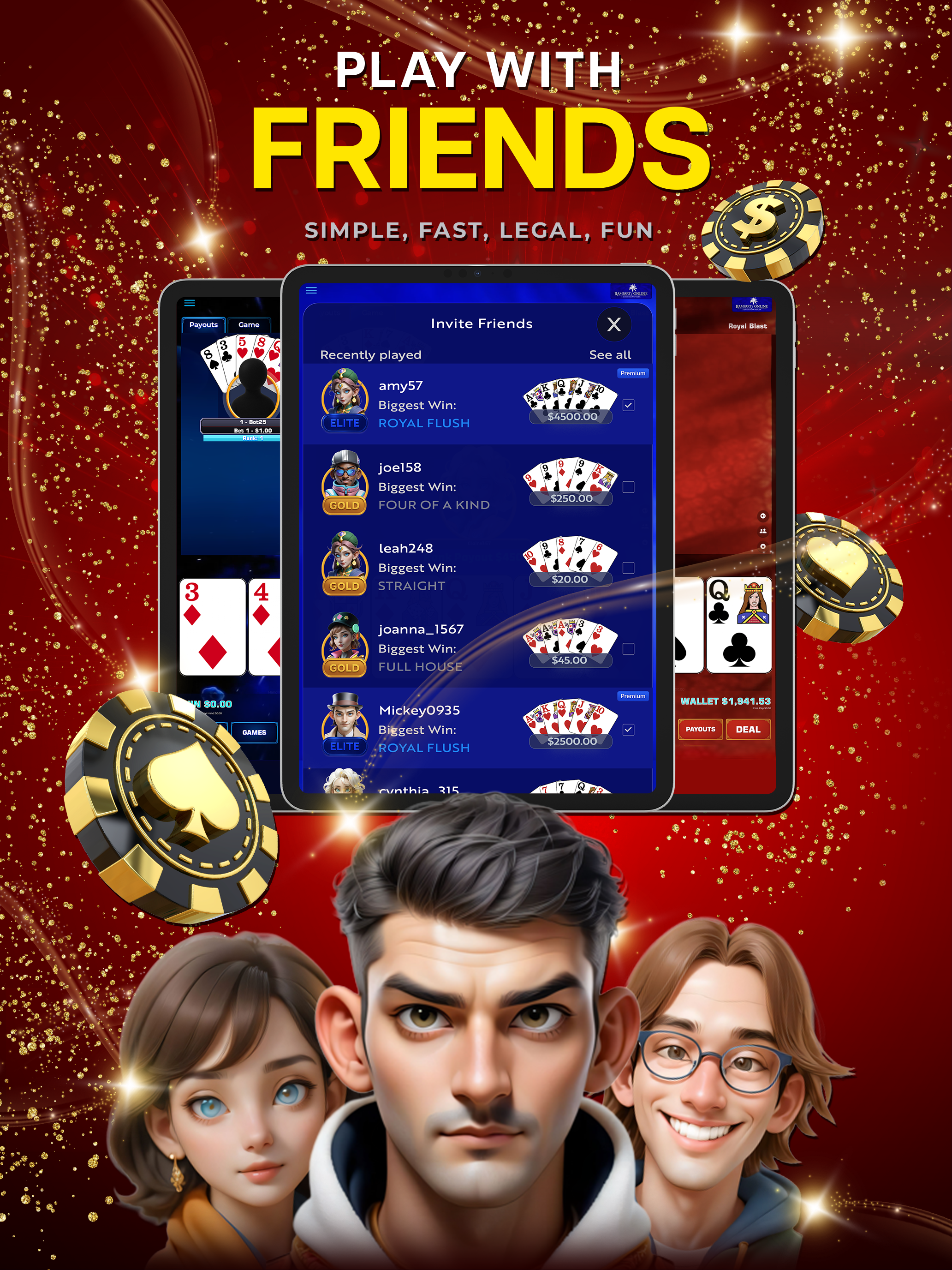 Rampart Online - Nevada Poker