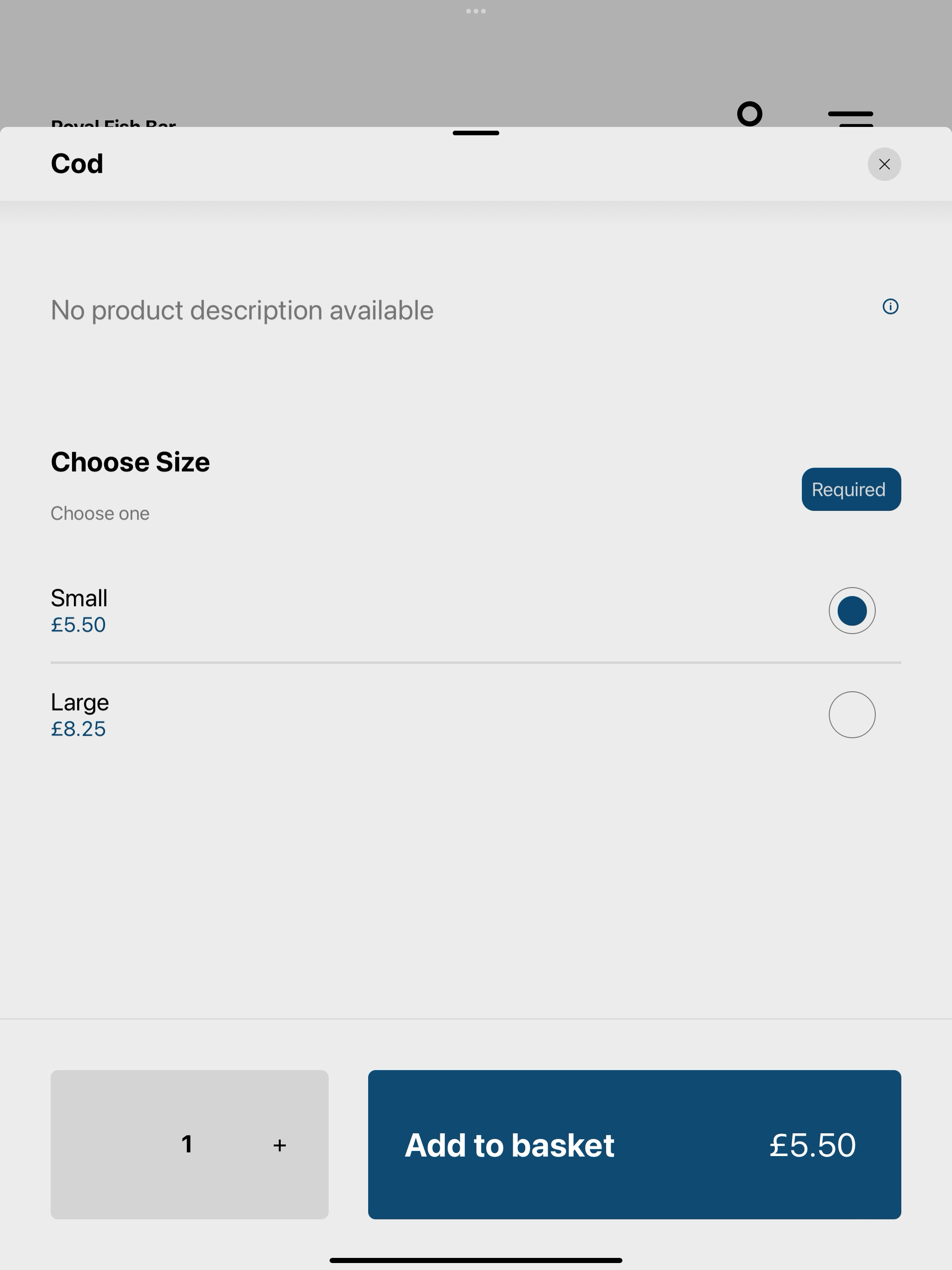 Royal Fish Bar UK screenshot 8