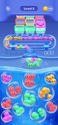 Jellyfish Sort screenshot