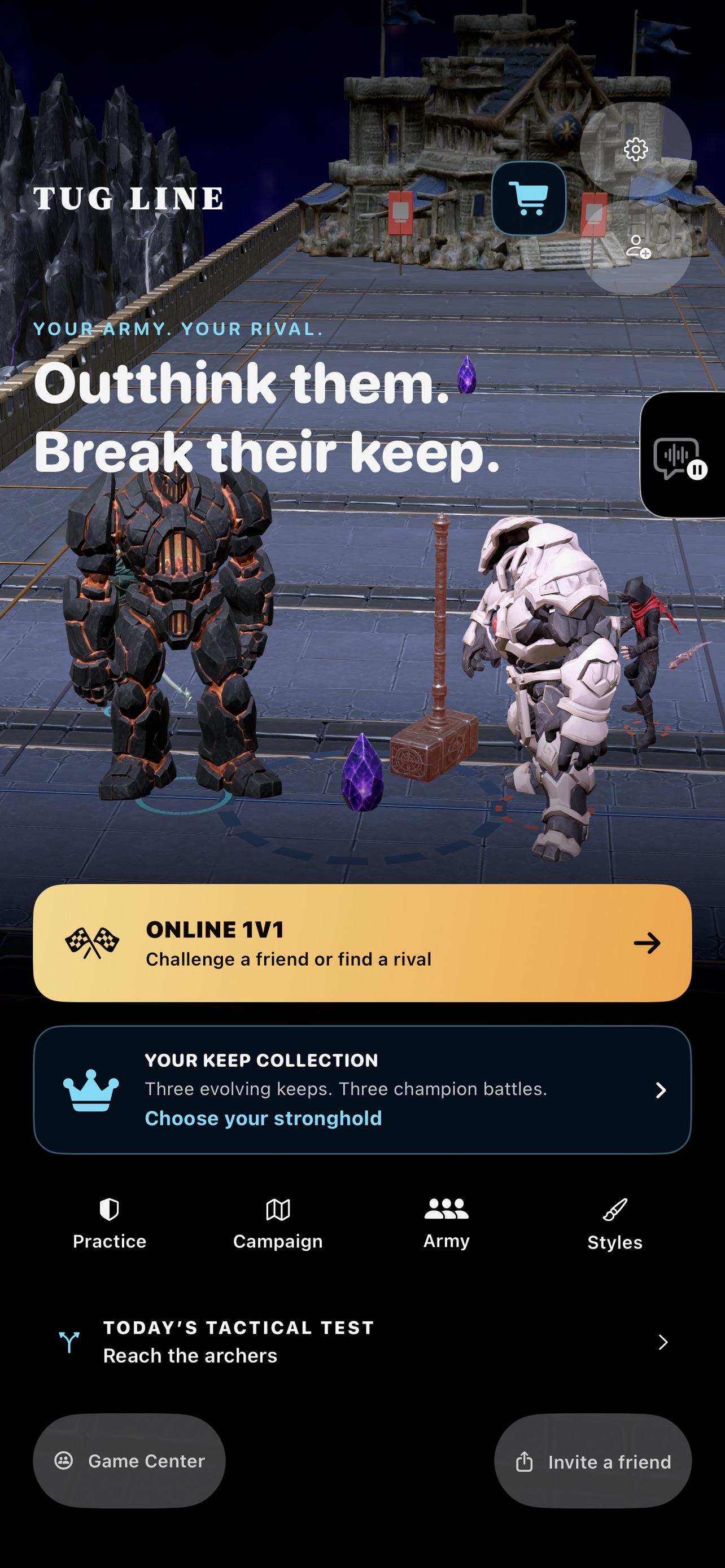 Screenshot 1 of UNION: Lane Army Battles RTS