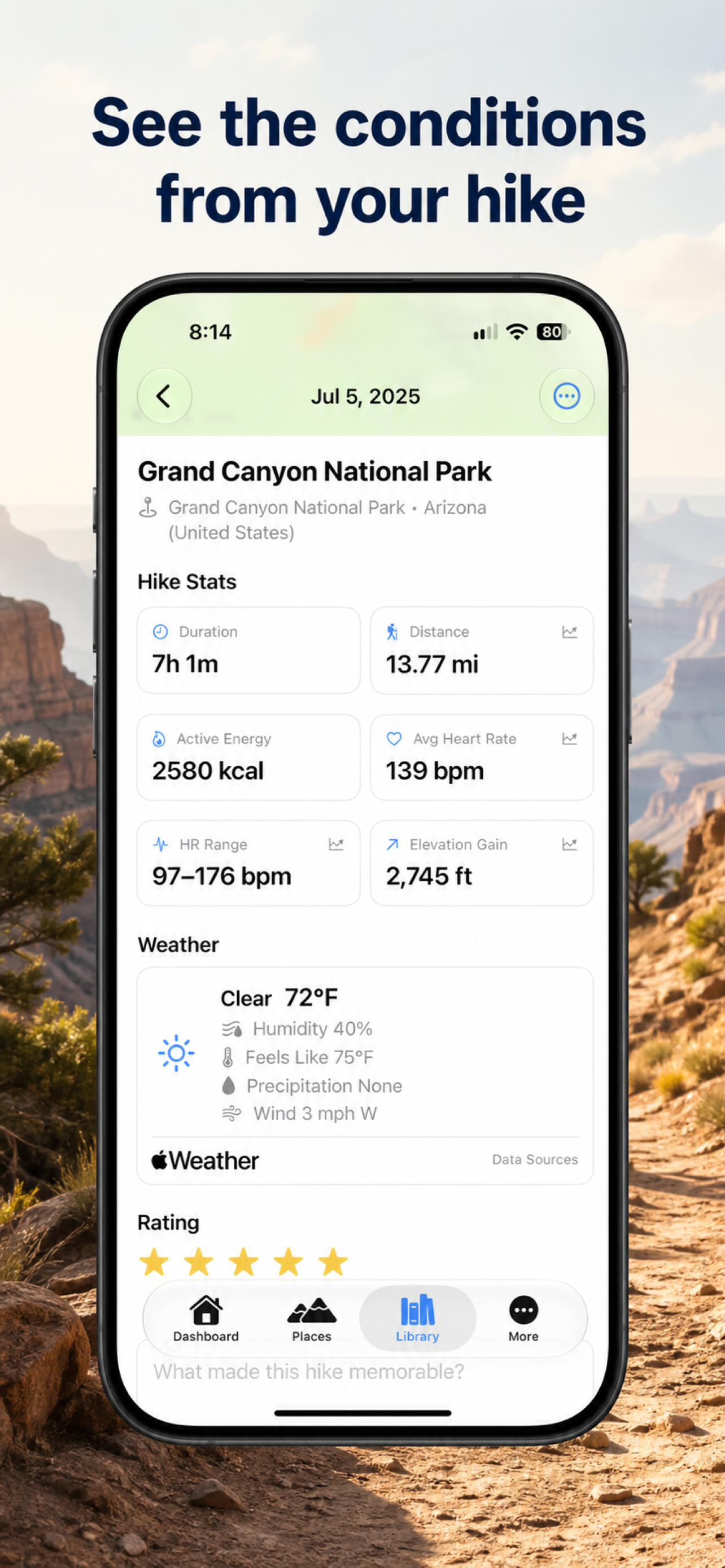 My Hiking Library screenshot 5