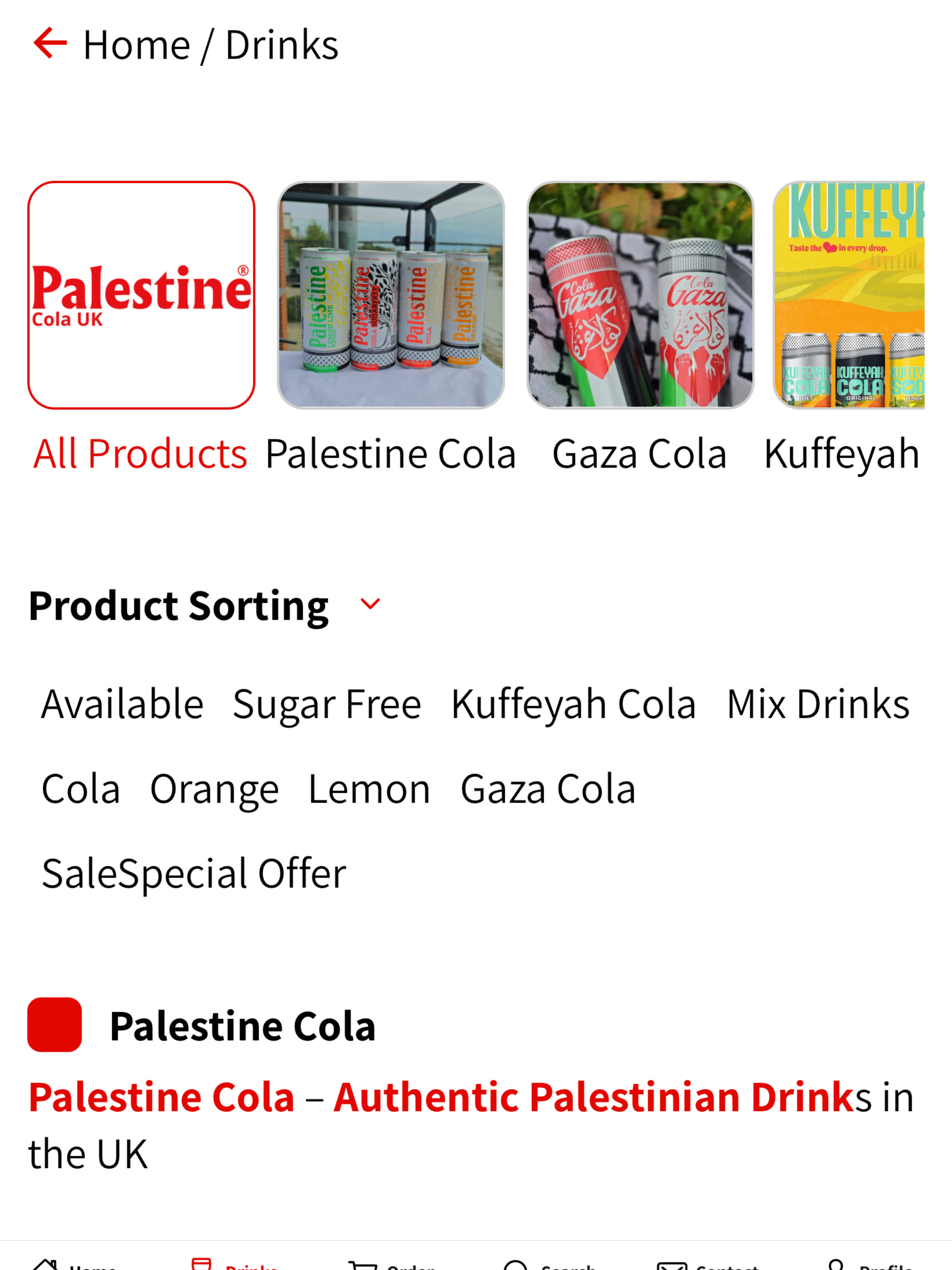 Palestine Cola