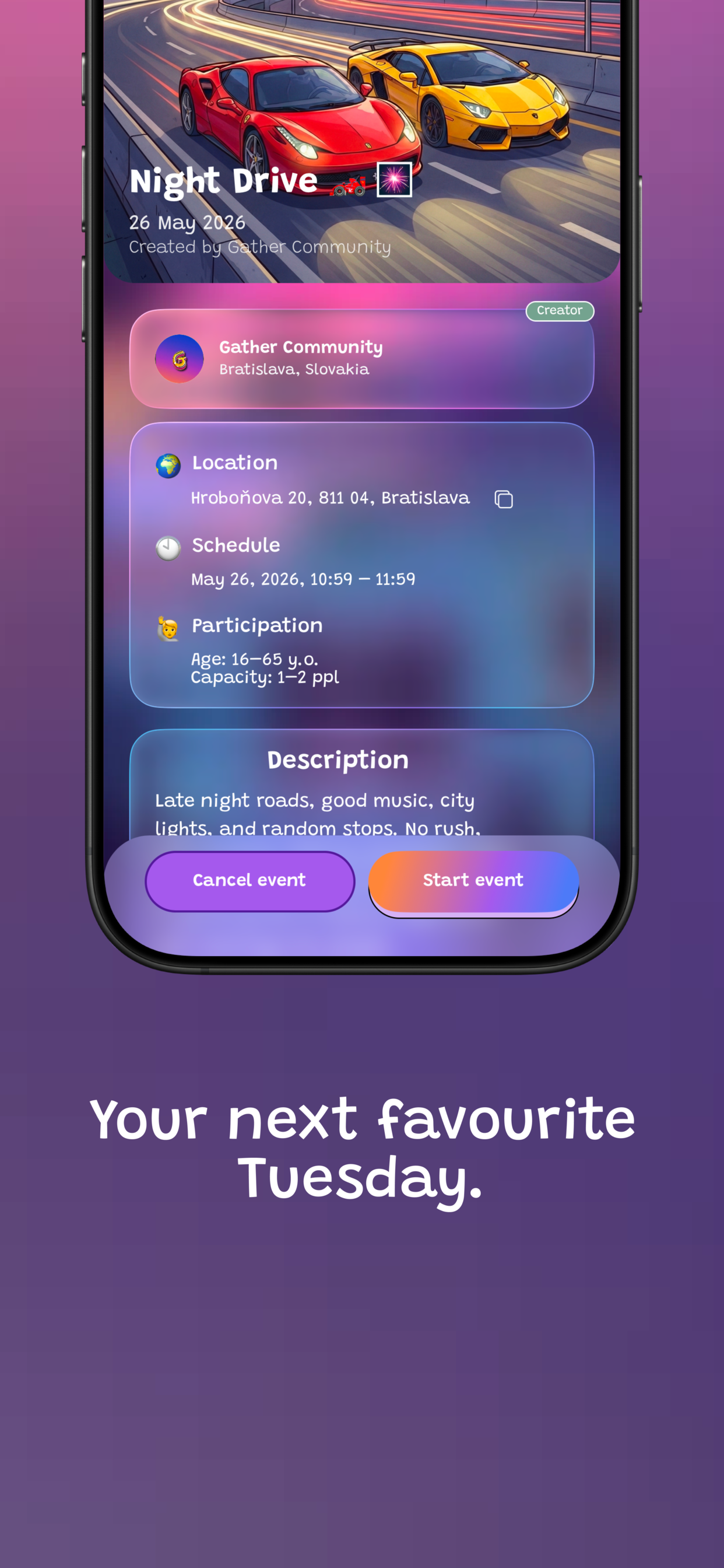Gather - Enjoy Real Events screenshot 4