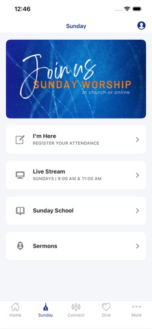 Trinity UMC - Arlington app screenshot 2