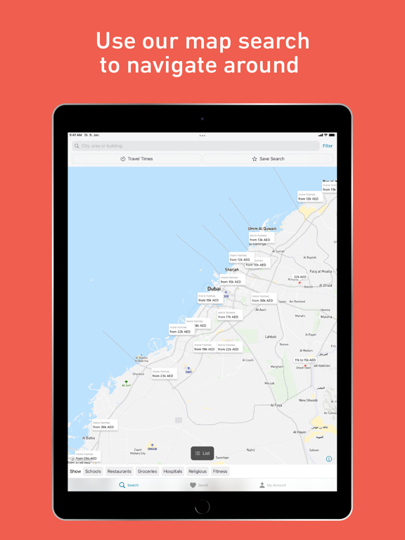 Property Finder — Real Estate iPad screenshot 6 - Lifestyle app