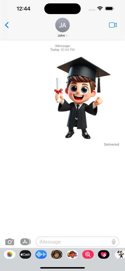 Graduation Stickers App