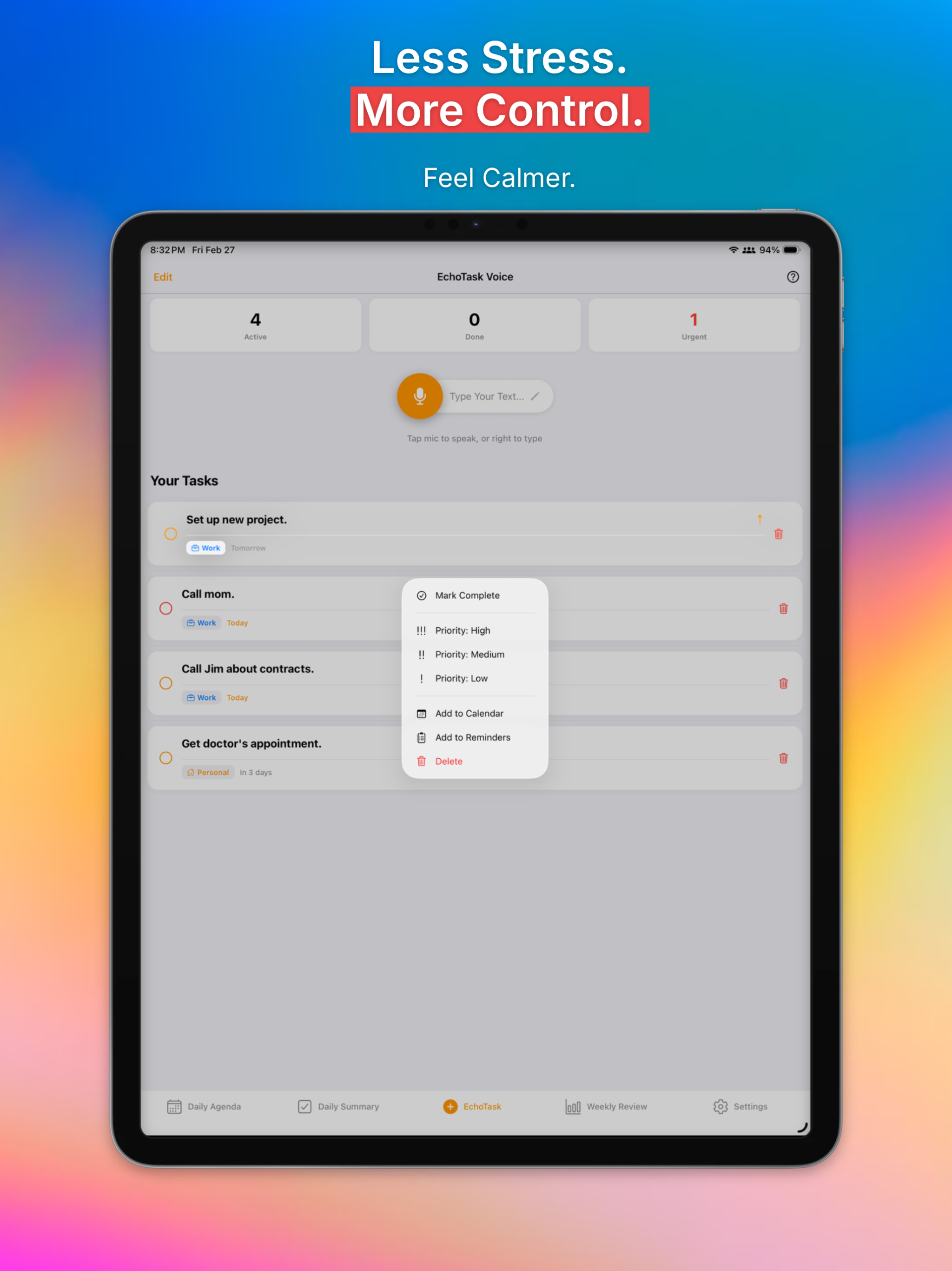 EchoTask Voice: Task Planner screenshot 16