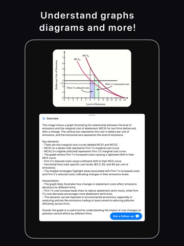 Vision GPT - Image Analyzer iPad screenshot