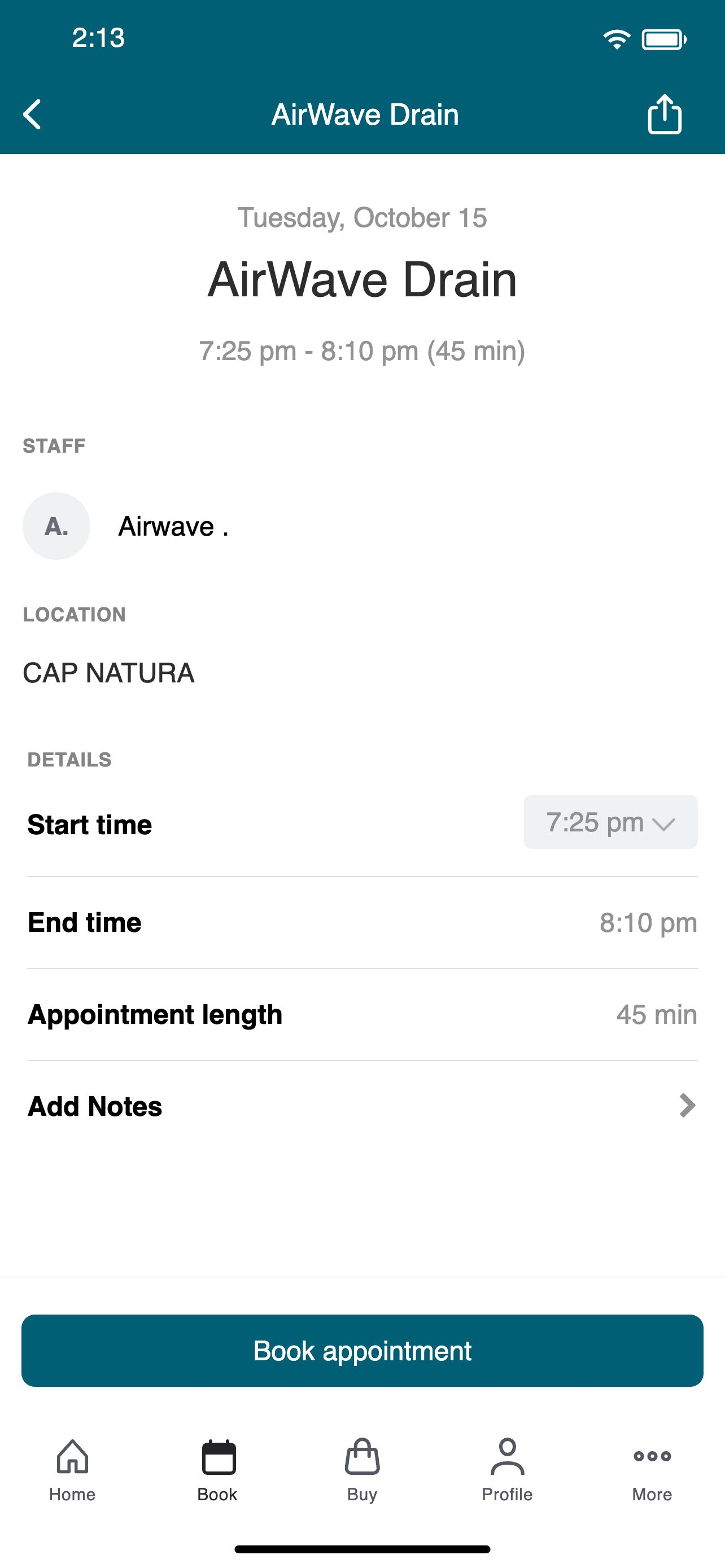 CAP NATURA