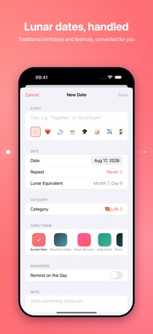 SuiSui – Countdown & Days Screenshot 3 of 5
