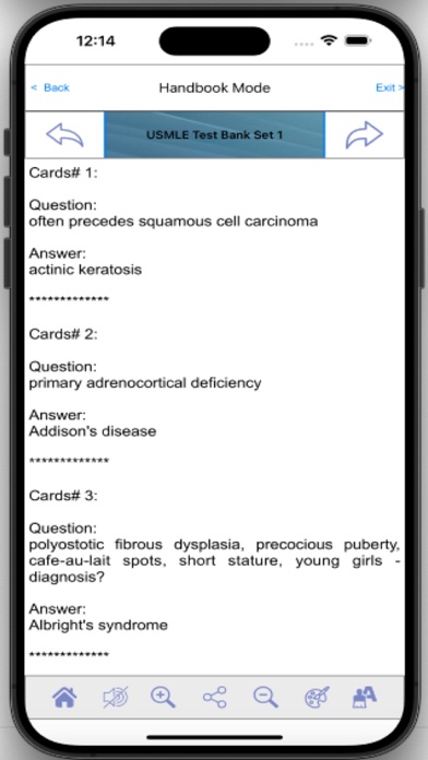 USMLE Exam Review 6000 Quiz Screenshot