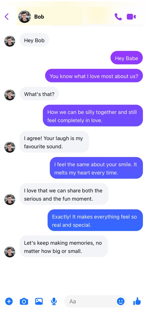 Text Yourself－Chat Story Maker - Explore the flexibility of custom chat bubble colors and prominent profile pictures, enhancing character identification and story immersion.