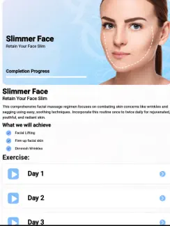 Jawline Exercises & Face Yoga iPad image 2