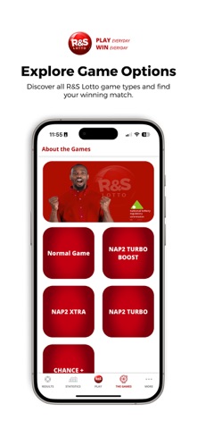 R&S Lotto App iPhone screenshot