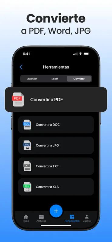 Scanner App: PDF y documentos screenshot 3 of 10