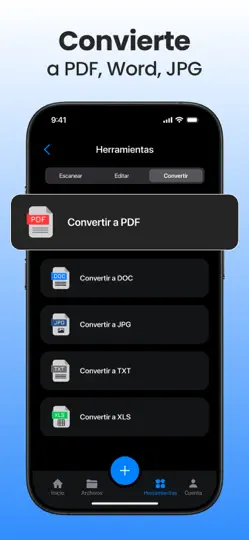 Captura de pantalla de Scanner App: PDF Y Documentos en iPhone 3