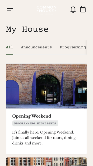 Common House New Orleans Screenshot