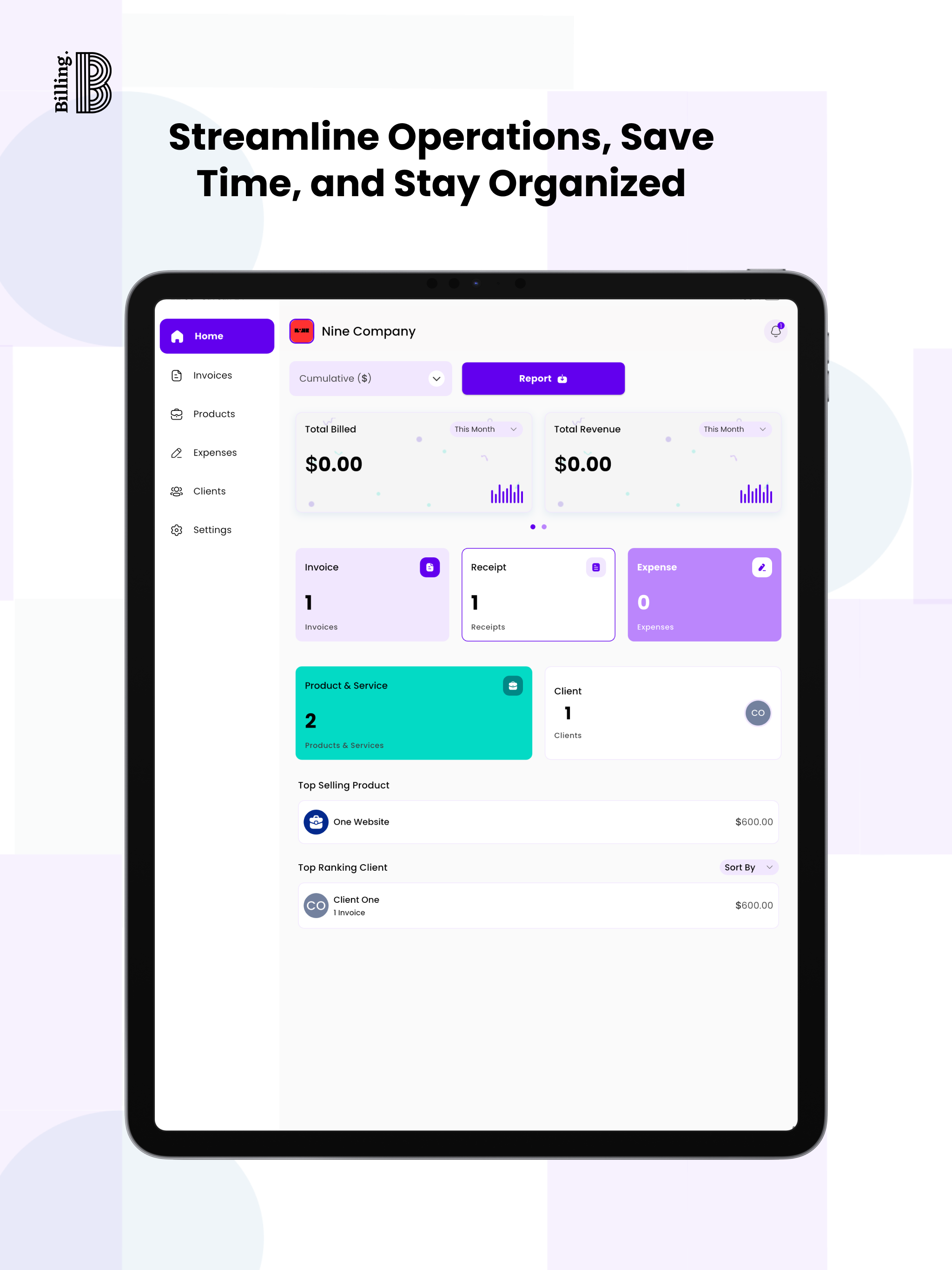 Billing Plus - Invoice,Receipt
