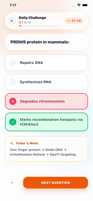 A Level Biology Practice Screenshot 4 of 5