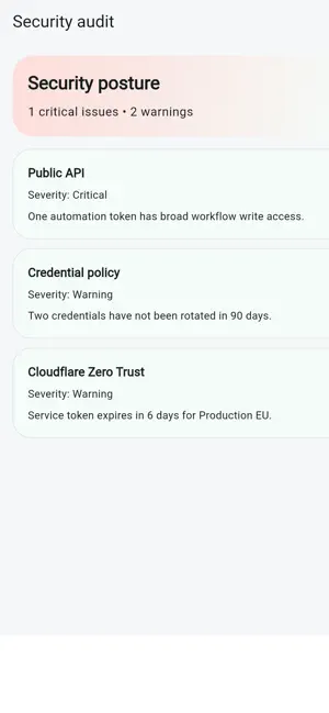 N8N Manager iPhone screenshot 5