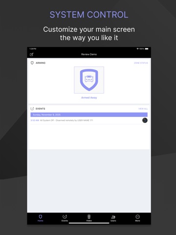 Virtual Keypad iPad screenshot