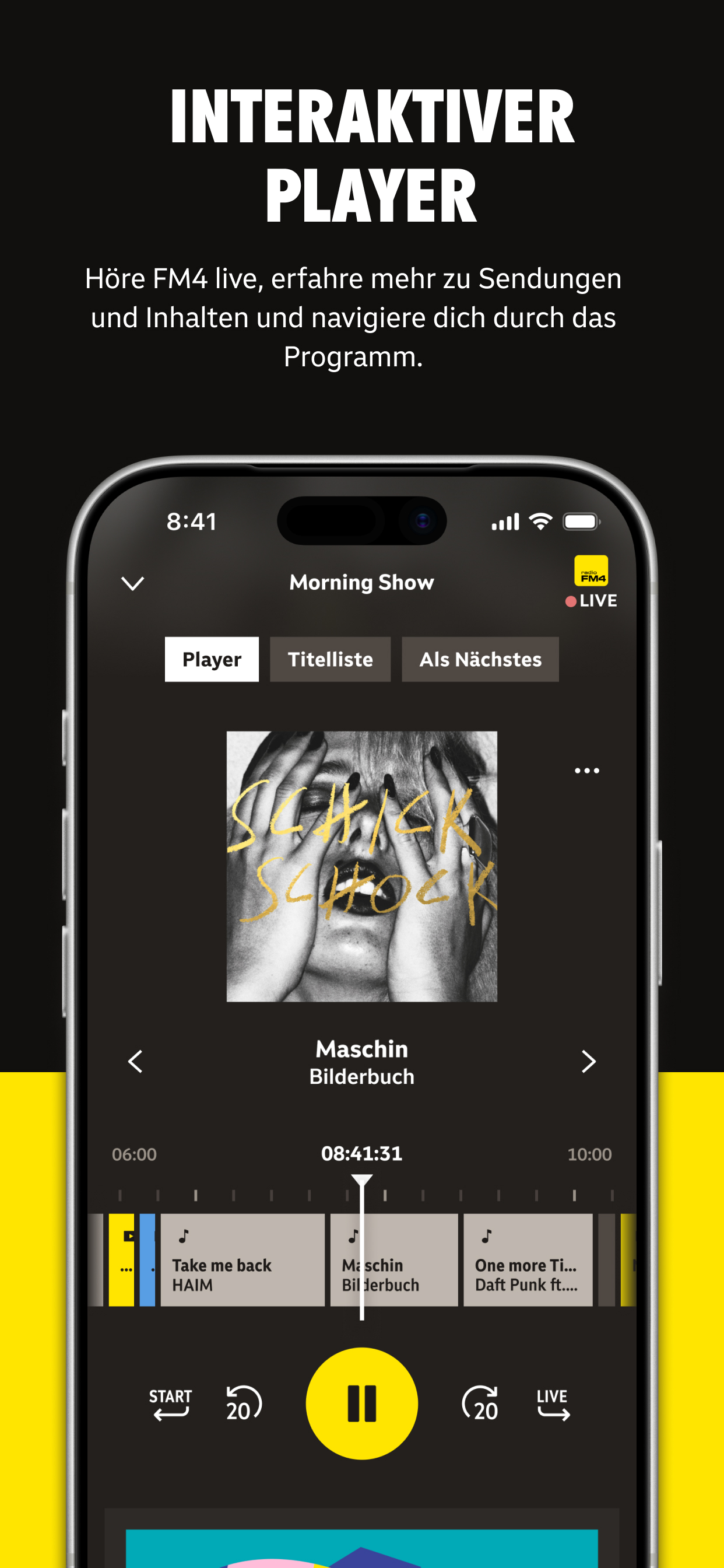 Radio FM4 screenshot 2