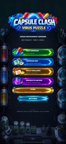 Capsule Clash Virus Puzzle Screenshot 6 of 7