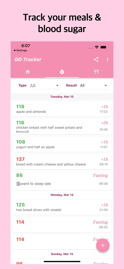 Gestational Diabetes Tracker - Health & Fitness App | MWM