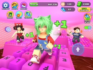 Laser Speed Run: Wall Break iPad screenshot