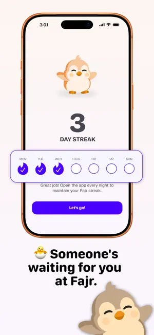 Fajr Buddy: Prayer Alarm & Pet screenshot 2