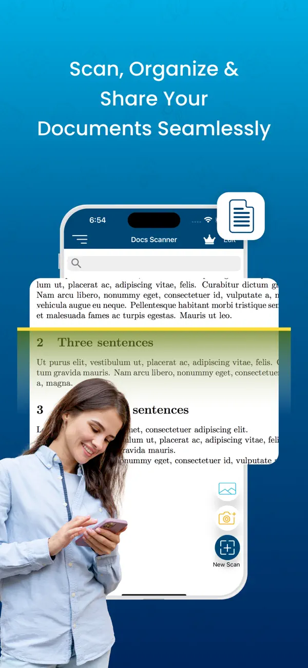 Screenshot #2 pour Document Scanner : Doc To PDF