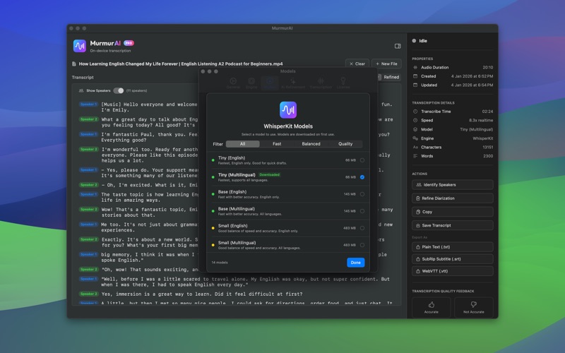 App screenshot