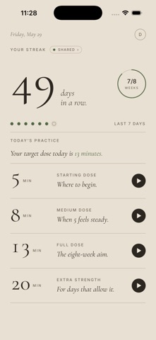 Steady Meditation screenshot 2