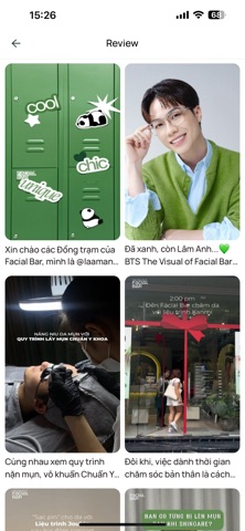 Facial Bar screenshot